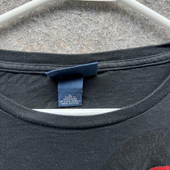 Polo Ralph Lauren Shirt Mens Large Black Custom Fit APR Graphic Bleecker Tee - Picture 6 of 11